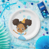 Assiettes En Carton Plats d'anniversaire de coup de bulle (Fête)