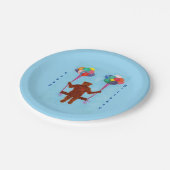 Assiettes En Carton Plats d'anniversaire d'oscillation de ballon (Angle)