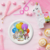 Assiettes En Carton Plats d'assortiment pour les invitations drôles de (Fête)