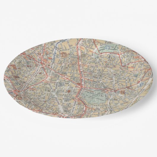 Assiettes En Carton Plats de carte (Angle)