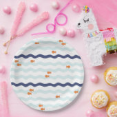 Assiettes En Carton Plats de fête d'anniversaire de poisson rouge (Fête)