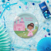 Assiettes En Carton Plats de fête d'anniversaire de princesse (Fête)