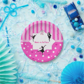 Assiettes En Carton Plats de fête d'anniversaire de silhouette de (Fête)