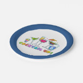 ASSIETTES EN CARTON PLATS DE PAPIER DE COCKTAIL - COCKTAIL VERS LE (Angle)