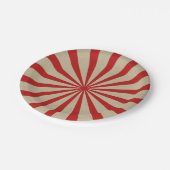 Assiettes En Carton Plats de partie de Birthdaty de cirque (Angle)