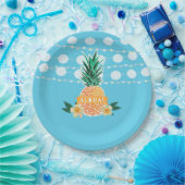 Assiettes En Carton Plats de partie de Luau (Fête)