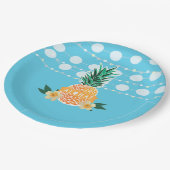 Assiettes En Carton Plats de partie de Luau (Angle)