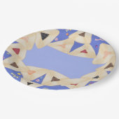Assiettes En Carton Plats de Purim (Angle)