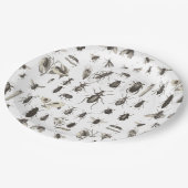 Assiettes En Carton Plats drôles d'anniversaire de enfant d'insecte (Angle)