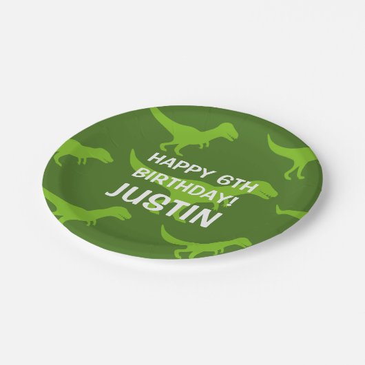 Assiettes En Carton Plats faits sur commande de partie d'anniversaire (Angle)