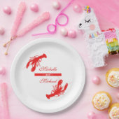 Assiettes En Carton Plats personnalisés d'événement d'ébullition (Fête)