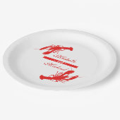 Assiettes En Carton Plats personnalisés d'événement d'ébullition (Angle)