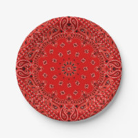 Plats rouges de casse-croûte de partie de