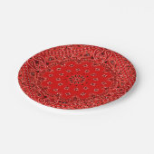 Assiettes En Carton Plats rouges de casse-croûte de partie de (Angle)