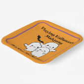 Assiettes En Carton Playing Halloween Mahjong Personalize NAME (Angulaire)