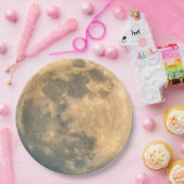 Assiettes En Carton Pleine lune (Fête)