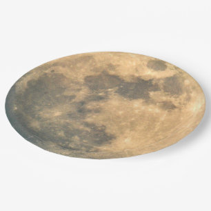 Assiettes En Carton Pleine lune