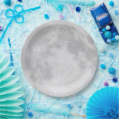 Assiettes En Carton Pleine lune de Halloween (Fête)