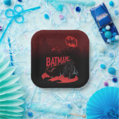 Assiettes En Carton Pluie de Batman Crimson (Fête)