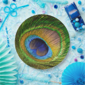 Assiettes En Carton Plume vive (Fête)