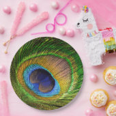 Assiettes En Carton Plume vive (Fête)