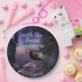 Assiettes En Carton Plus jamais, le cimetière Raven Déplaisant Hallowe (Fête)