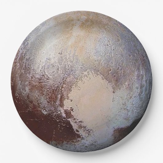 Assiettes En Carton Pluto paperplate from the Cosmic Party Collection (Devant)