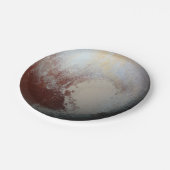 Assiettes En Carton Pluton planète (Angle)