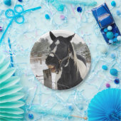 Assiettes En Carton Poche de clôture à cheval (Fête)