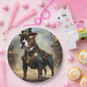 Assiettes En Carton Poches mécaniques : Steampunk Staffordshire Terrie (Fête)