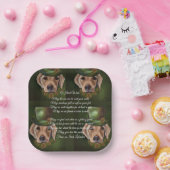 Assiettes En Carton Poésie Labrador Retriever (Fête)