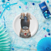 Assiettes En Carton Poignée Kappa 河 童 (Fête)