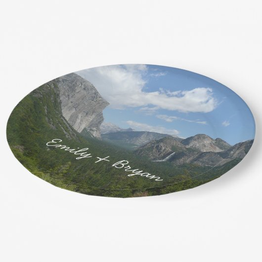 Assiettes En Carton Point d'inspiration dans le parc national Yosemite (Angle)