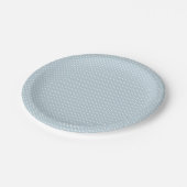 Assiettes En Carton Point simple Pastel Blue Polka (Angle)