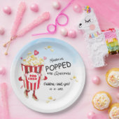 Assiettes En Carton Pointé La Question Plaque Papier Fiançailles Popco (Fête)