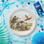 Assiettes En Carton Pointer allemand de chasse (Fête)