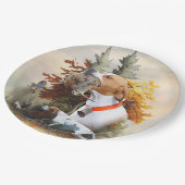 Assiettes En Carton Pointeur anglais (Angle)