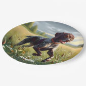 Assiettes En Carton Pointeur court allemand en cours d'exécution (Angle)