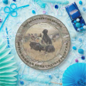 Assiettes En Carton Pointeurs allemands à poils courts (Fête)