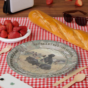 Assiettes En Carton Pointeurs allemands à poils courts