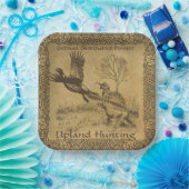 Assiettes En Carton Pointeurs germains, chasse en haut (Fête)