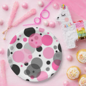 Assiettes En Carton Points (Fête)