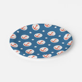Assiettes En Carton Points Ancres (Angle)