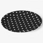 Assiettes En Carton Points Polka (Angle)