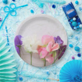 Assiettes En Carton Pois doux frais (Fête)