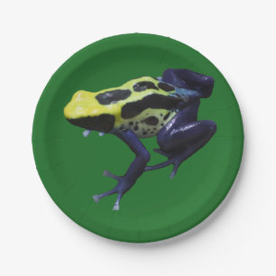 Assiettes En Carton Poison grenouille