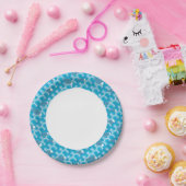 Assiettes En Carton Poisson (Fête)