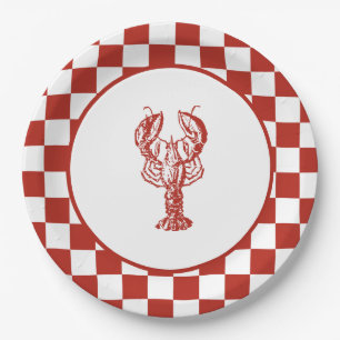 Assiettes En Carton Poisson-canard / Boule de homard