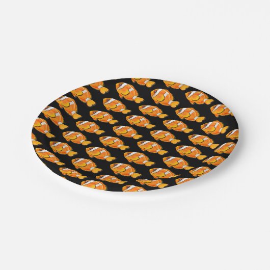 Assiettes En Carton Poisson clown (Angle)