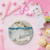 Assiettes En Carton Poisson de retraite sautant hors de l'eau (Fête)